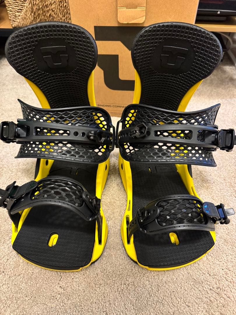 美品✨UNION ユニオン FORCE フォース イエロー 22/23モデル M