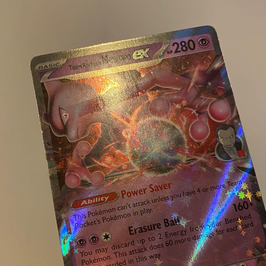 ロケット団のミュウツーex 海外版 英語版 プロモ 海外限定イラスト