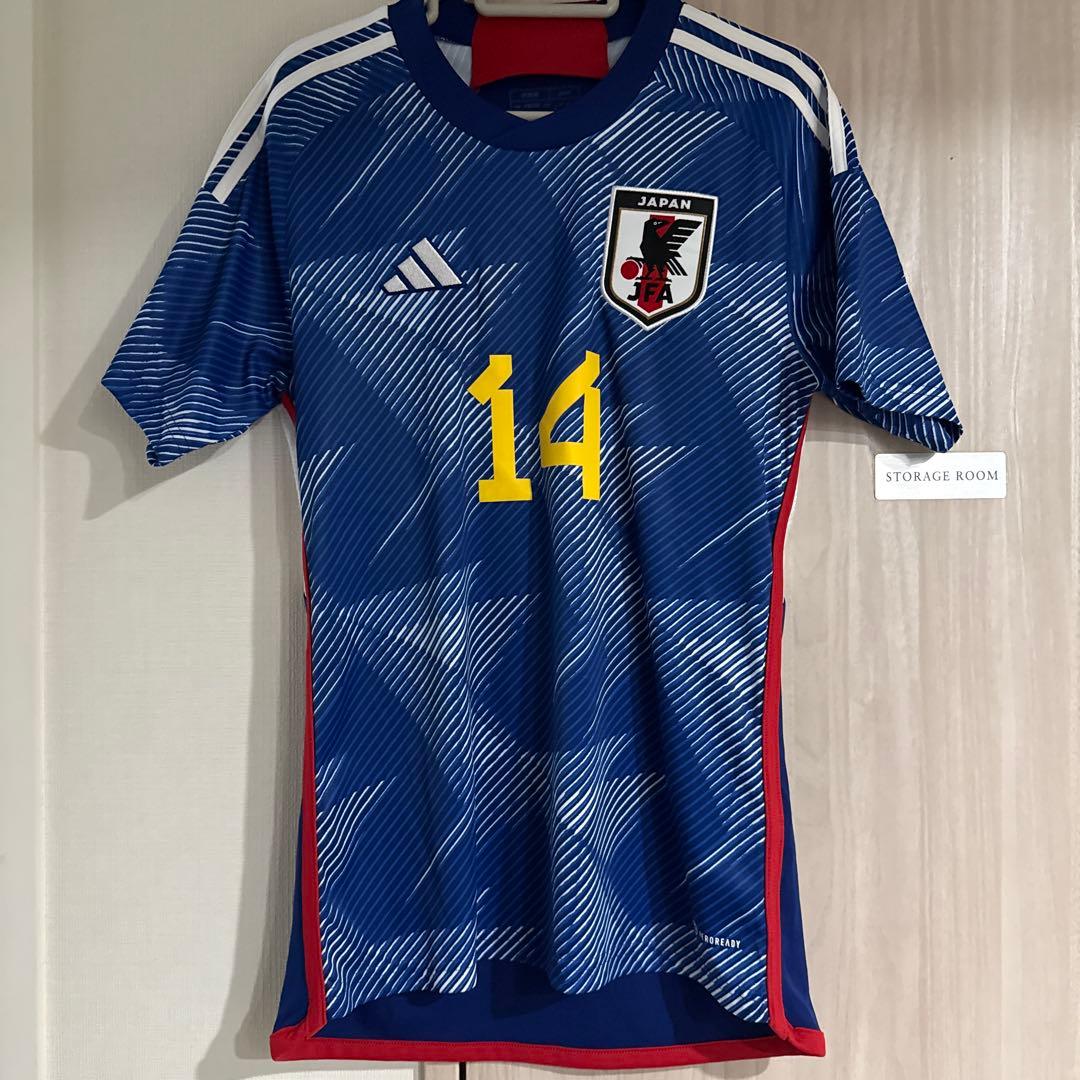 サッカー日本代表 ユニフォーム 正規品 14番 伊東純也 - メルカリ