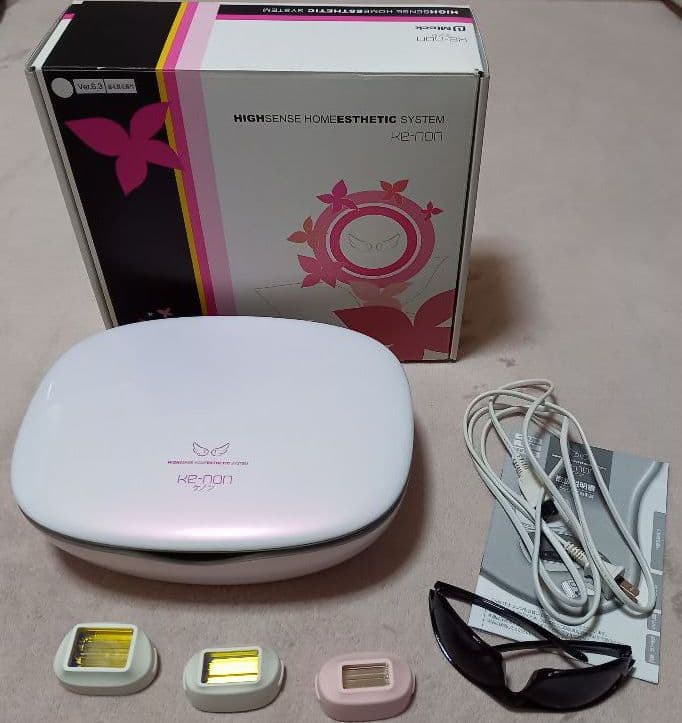 Ver.6.3　ラージ/エクストラ/スキン 脱毛器　パールホワイト 商品詳細 エクストラスキン｜株式会社川オンラインショップ