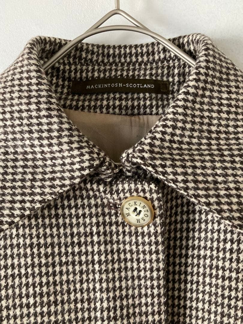 今週取り下げます・極美品】マッキントッシュ ウール ステンカラー