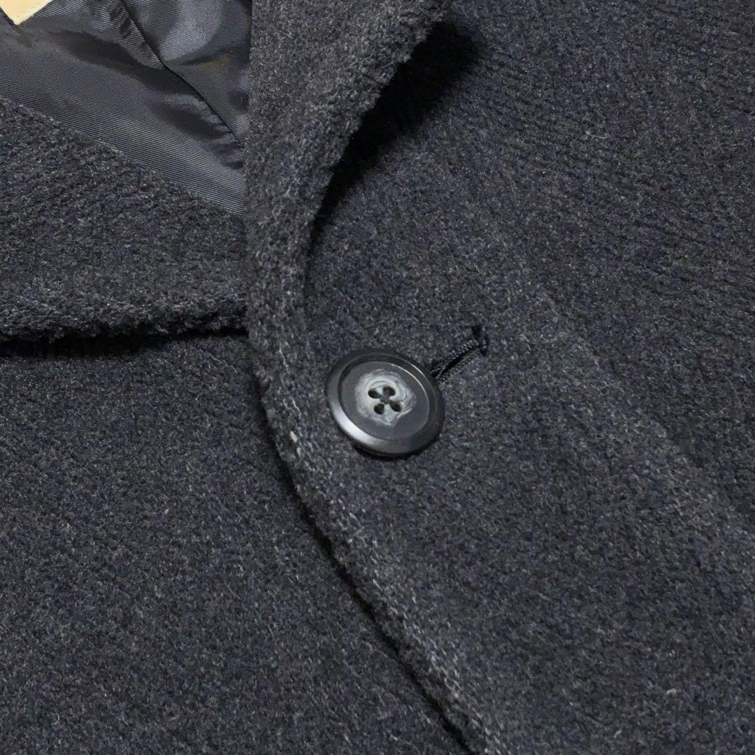 L.L.Bean バロムブローサ社製ウール ヘリンボーン メルトンコート M