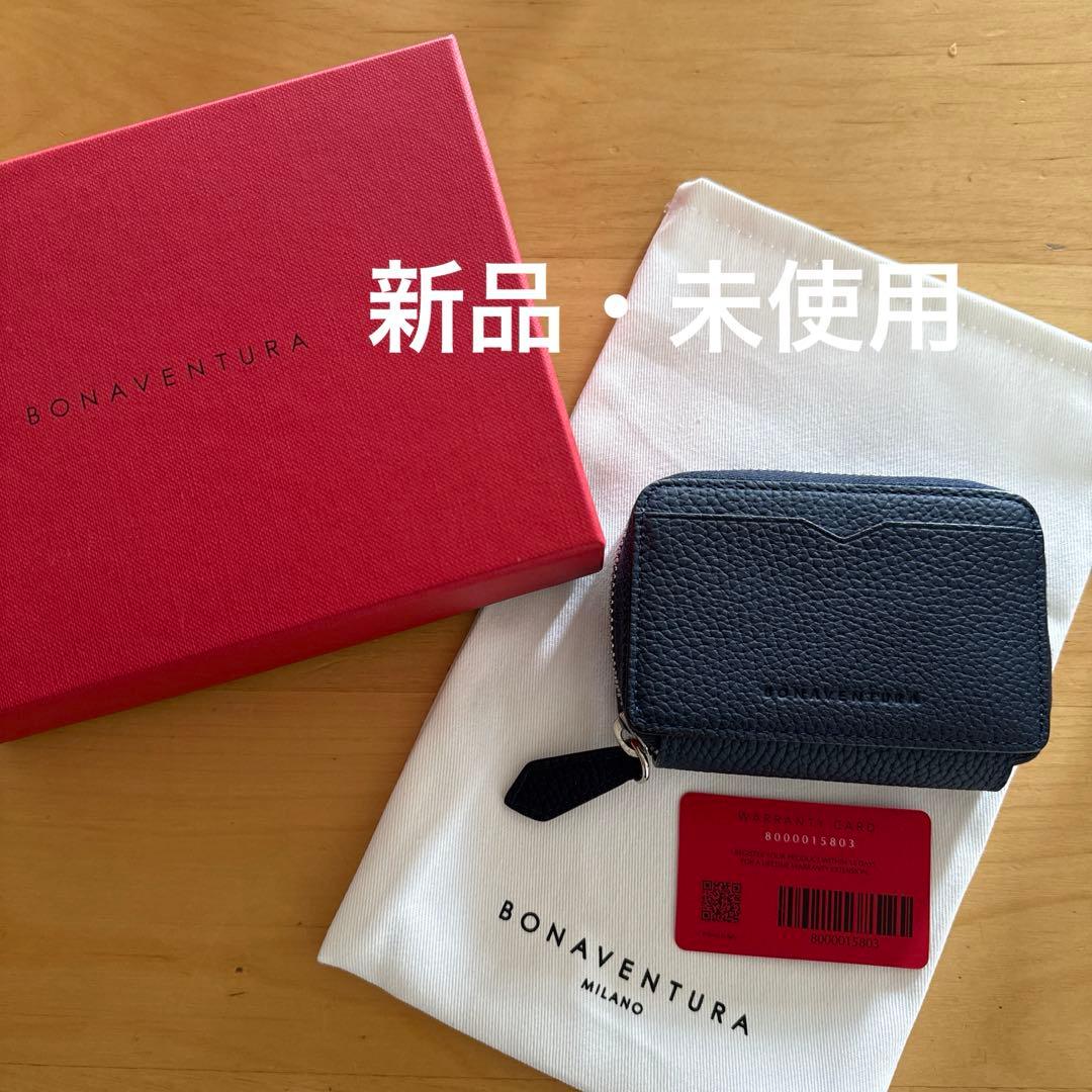 ボナベンチュラ　ラウンドジップ　スマートキーケース シュリンクレザー BONAVENTURA（ボナベンチュラ） キーケース ラウンドジップ スマート