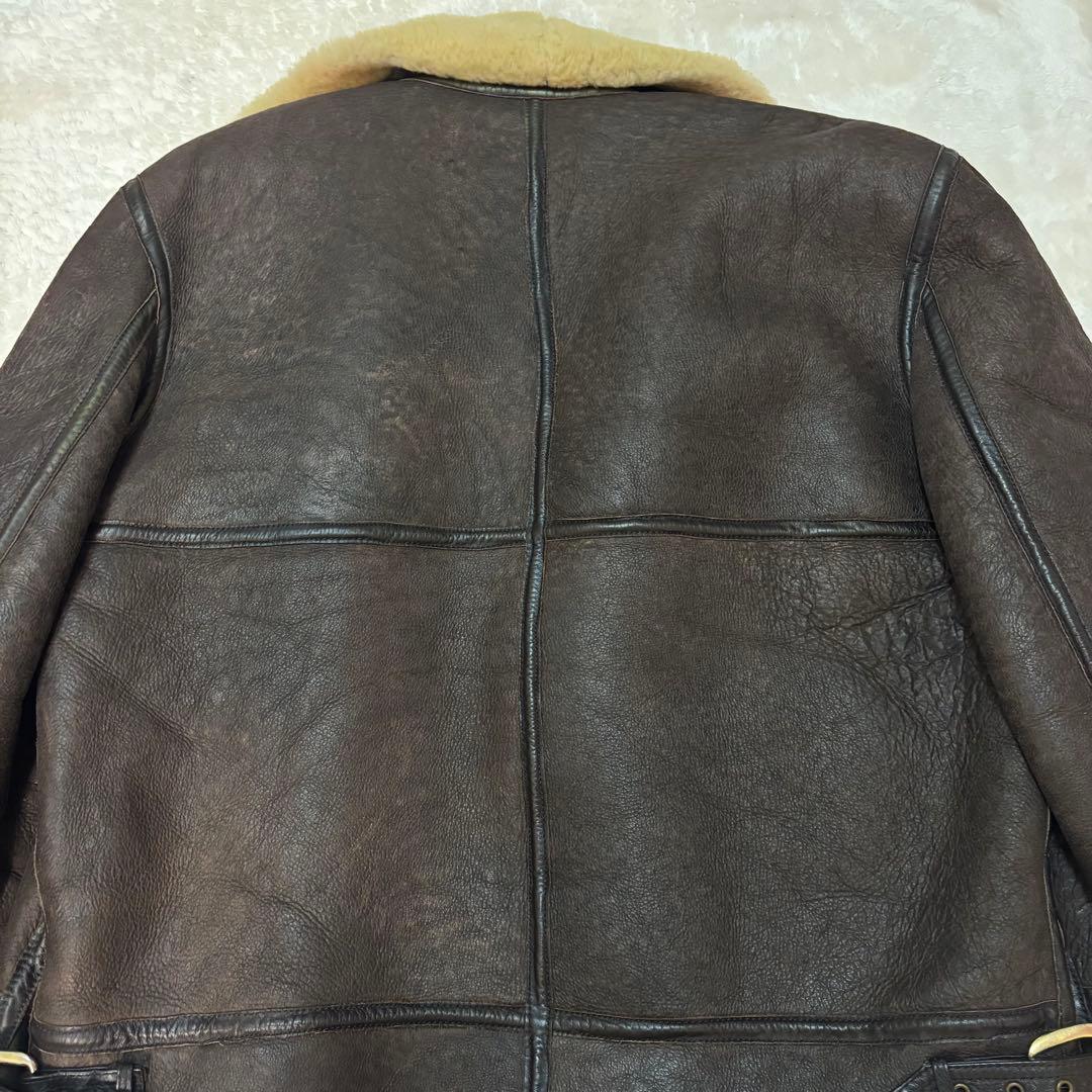 激レア・美品】B-3 ムートンフライトジャケットL 極厚 短丈 Y2K - メルカリ