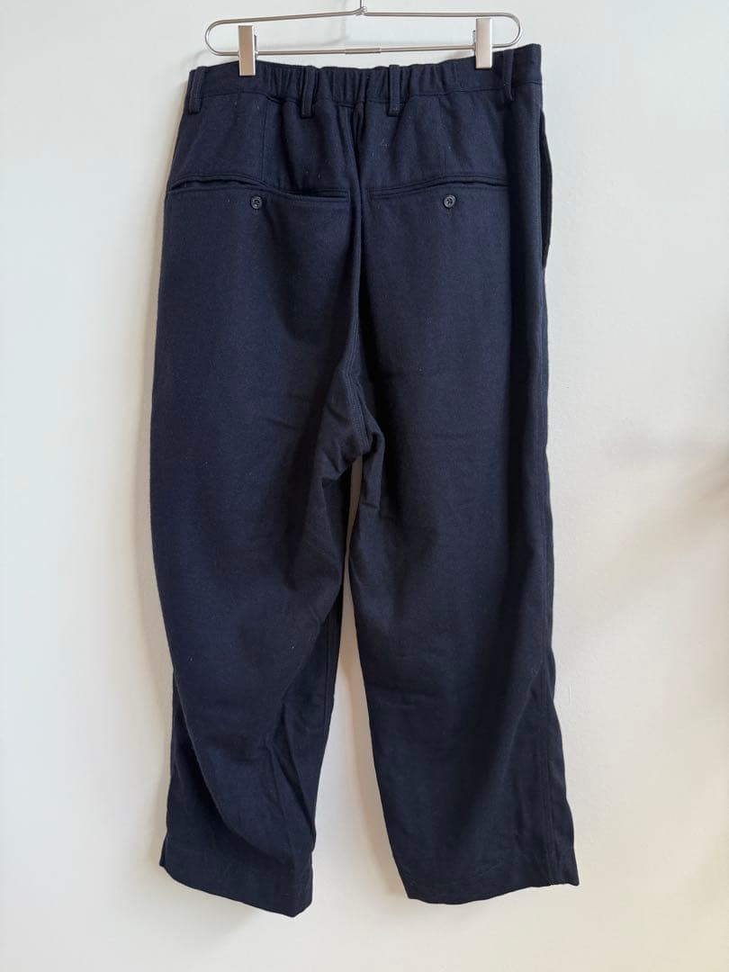 カウラムCAHLUMN ウールフランネルジャケットパンツ（セットアップ