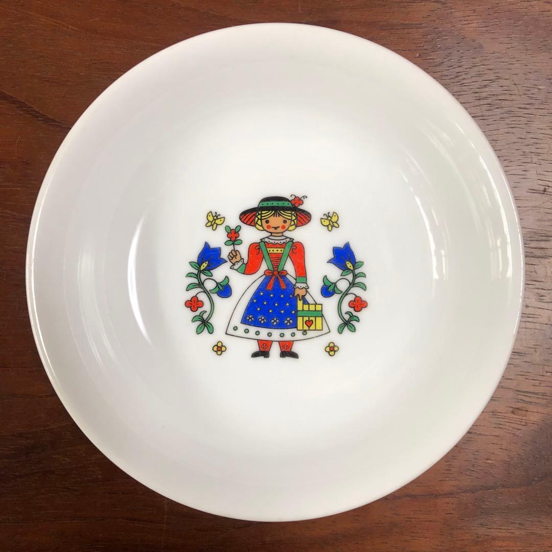 森永乳業＊ morinaga レトロ レア 非売品 プレート 皿 2枚セット