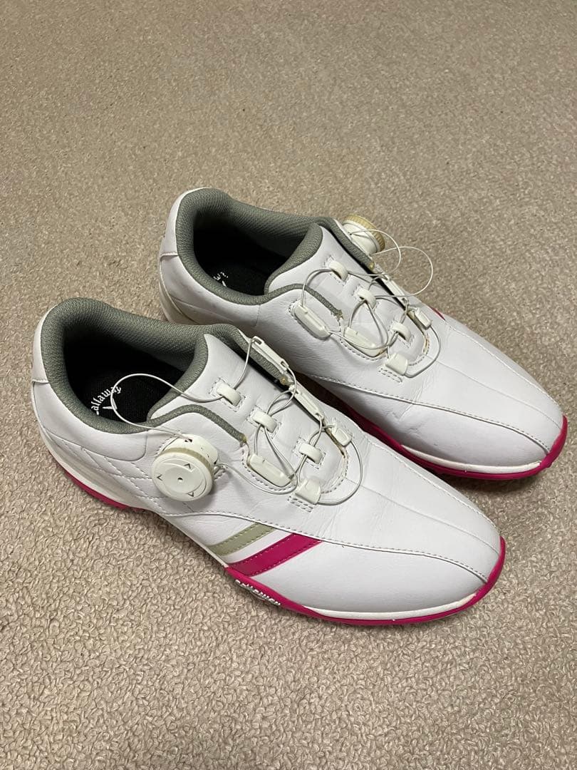 Callaway ゴルフシューズ 23.5cm 可愛いケース付き
