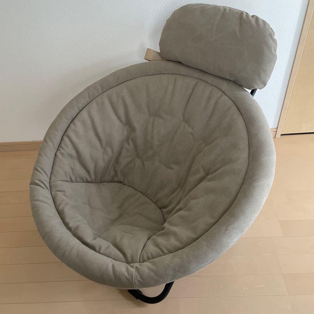 ひなたライフ Hinata Life 2wayフォールディングチェア グレー Comore