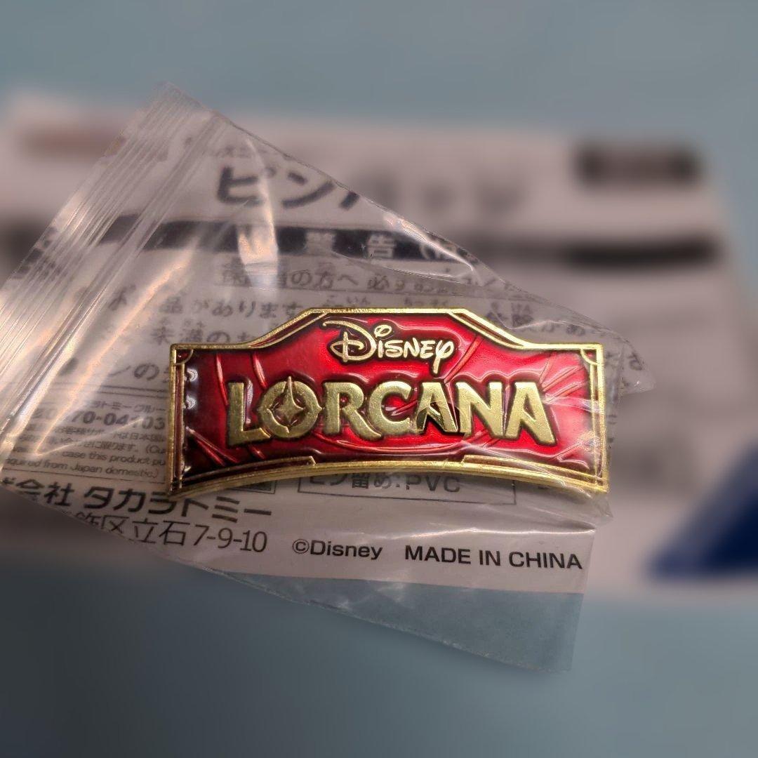 未使用】赤 ロルカナ ピンズ ディズニー Disney LORCANA バッジ - メルカリ
