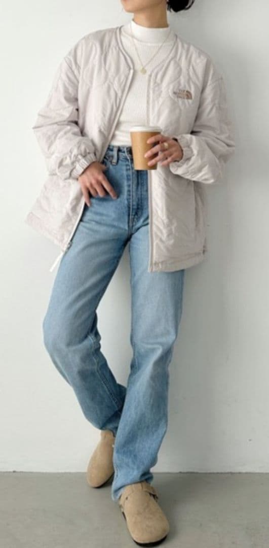 日本未発売】ホワイトレーベル リバーシブル キルティングジャケット M