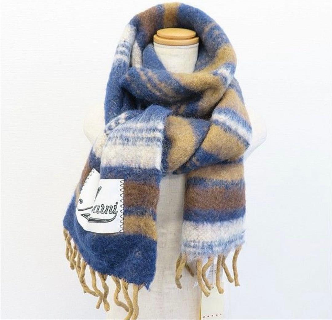 Marni マフラー 楽天市場】【最大2万円OFFクーポン対象・2/20～2/23限定】MARNI マルニ