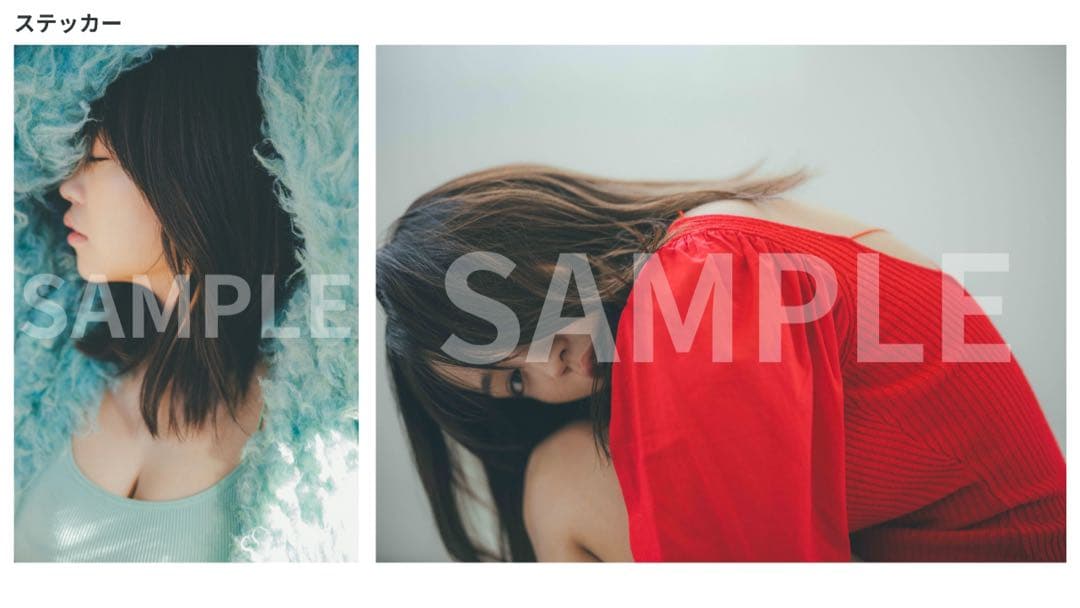 大原優乃 デジタル写真集 フォトカード muchu 3種 限定ステッカー付き