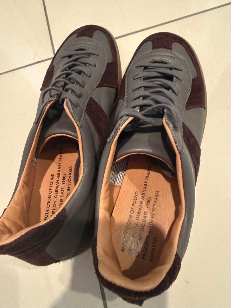 【美品】TODAYFUL German Trainer 別注 25.5cm