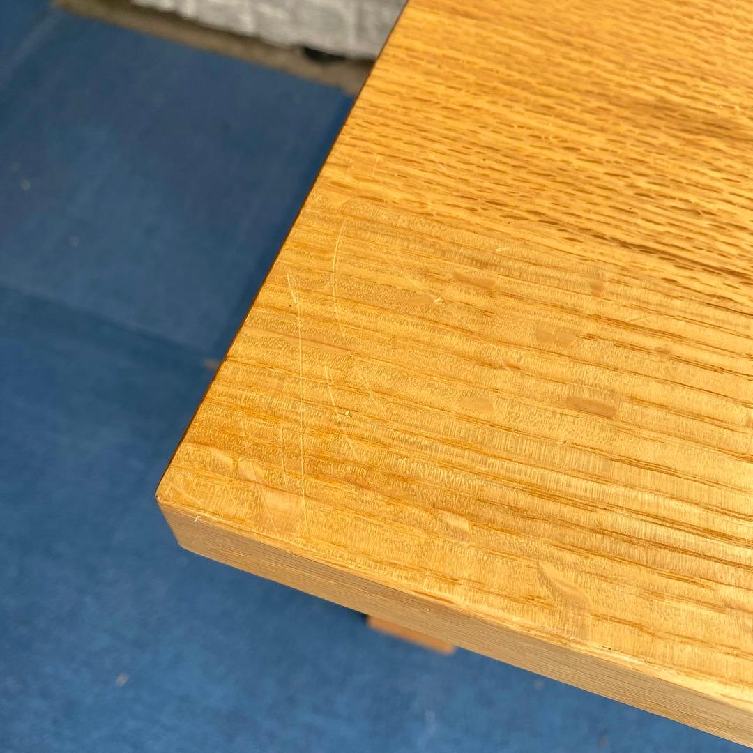 国産 飛騨産業 HIDA キツツキ オーク無垢材 デスク 机 作業台