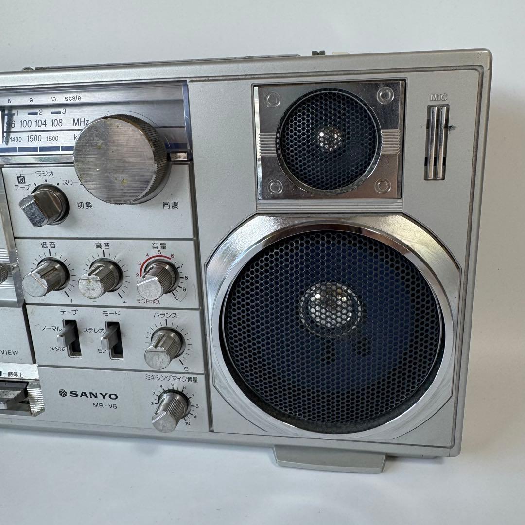 ラジカセ サンヨー SANYO MR-V8 - メルカリ