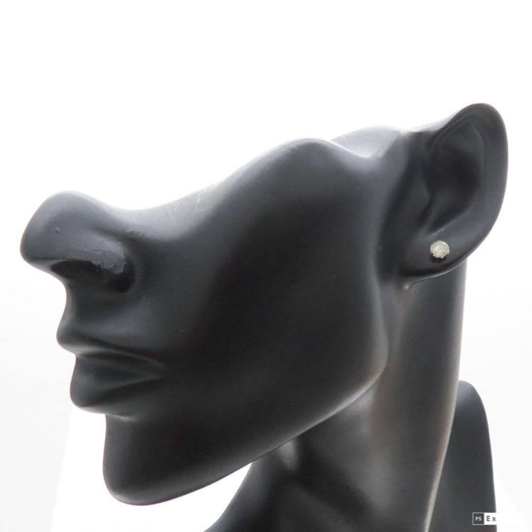 ま*き様 【新品】K10WG 天然ダイヤモンド 片耳ピアス｜0.50ct｜ソルト