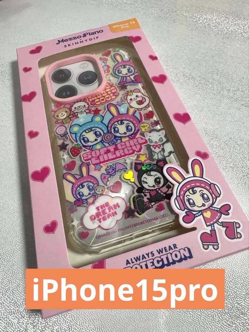 SKINNYDIP メゾピアノ iPhone15proケースu0026ストラップ 楽天市場