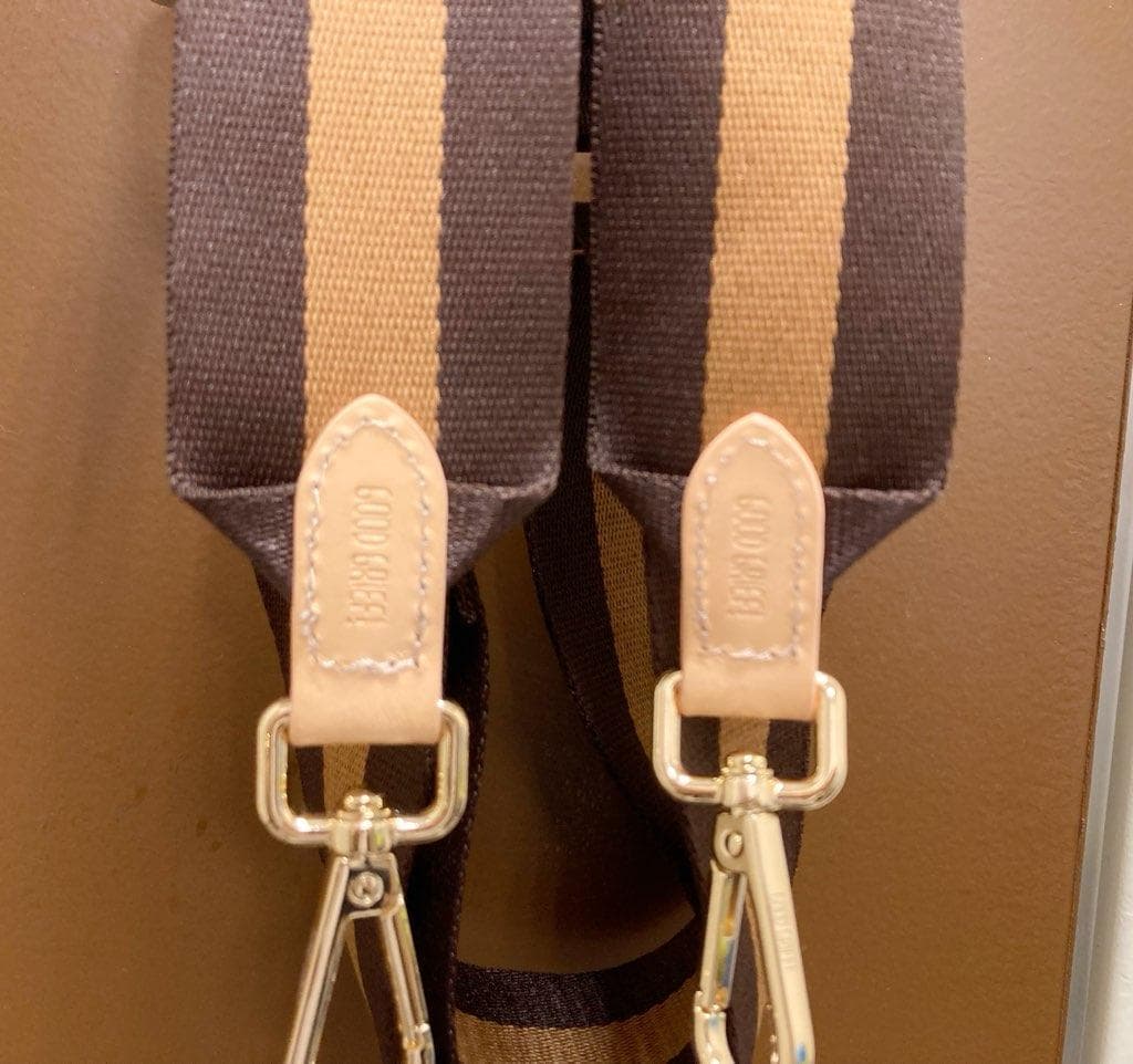 商談中☆グッドグリーフ Border Belt(5cm)☆ブラウン☆アパルトモン