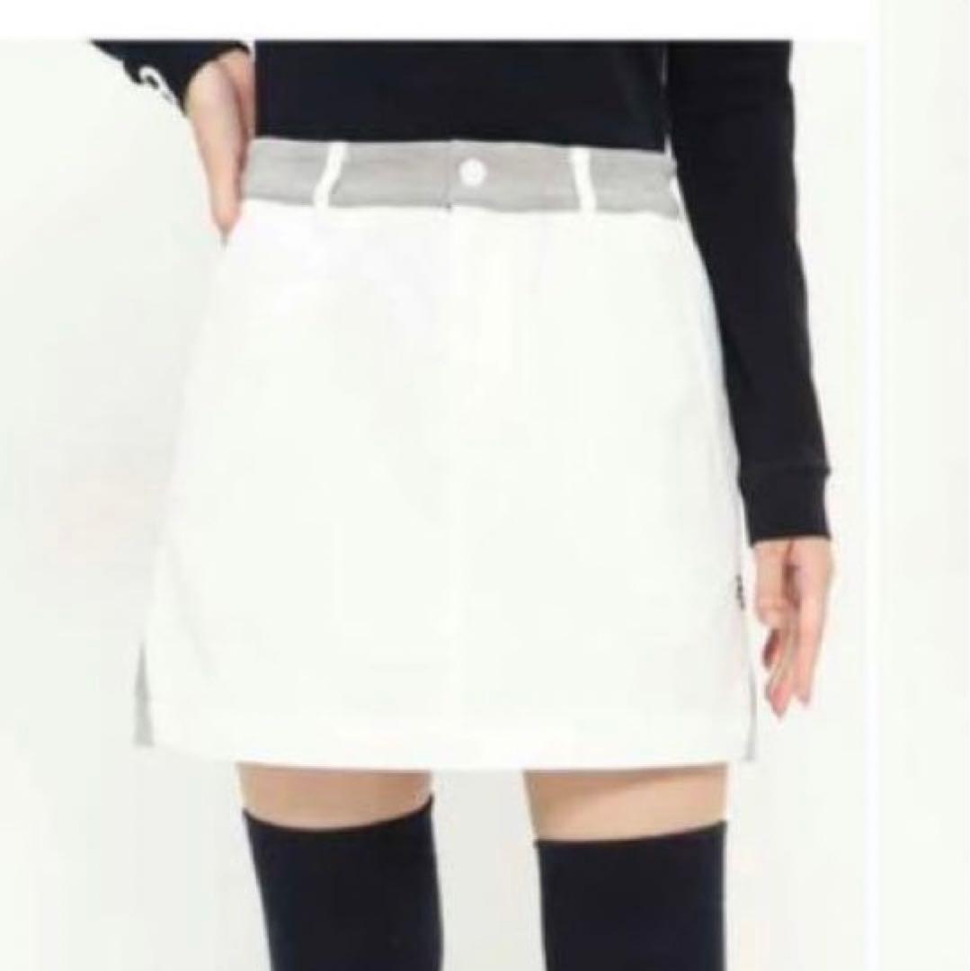 ドットエアー×ホールガーメントニット スカート2