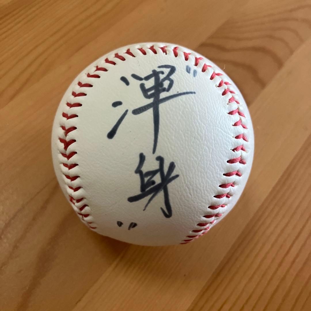 美品 埼玉西武ライオンズ 田辺徳雄 元監督 渾身 直筆サインボール②
