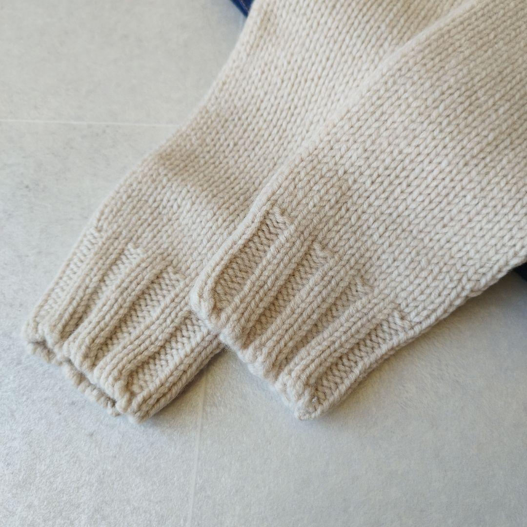 英国製 MORRIS & SONS ジーロンラムノルディックセーター Bshop - メルカリ