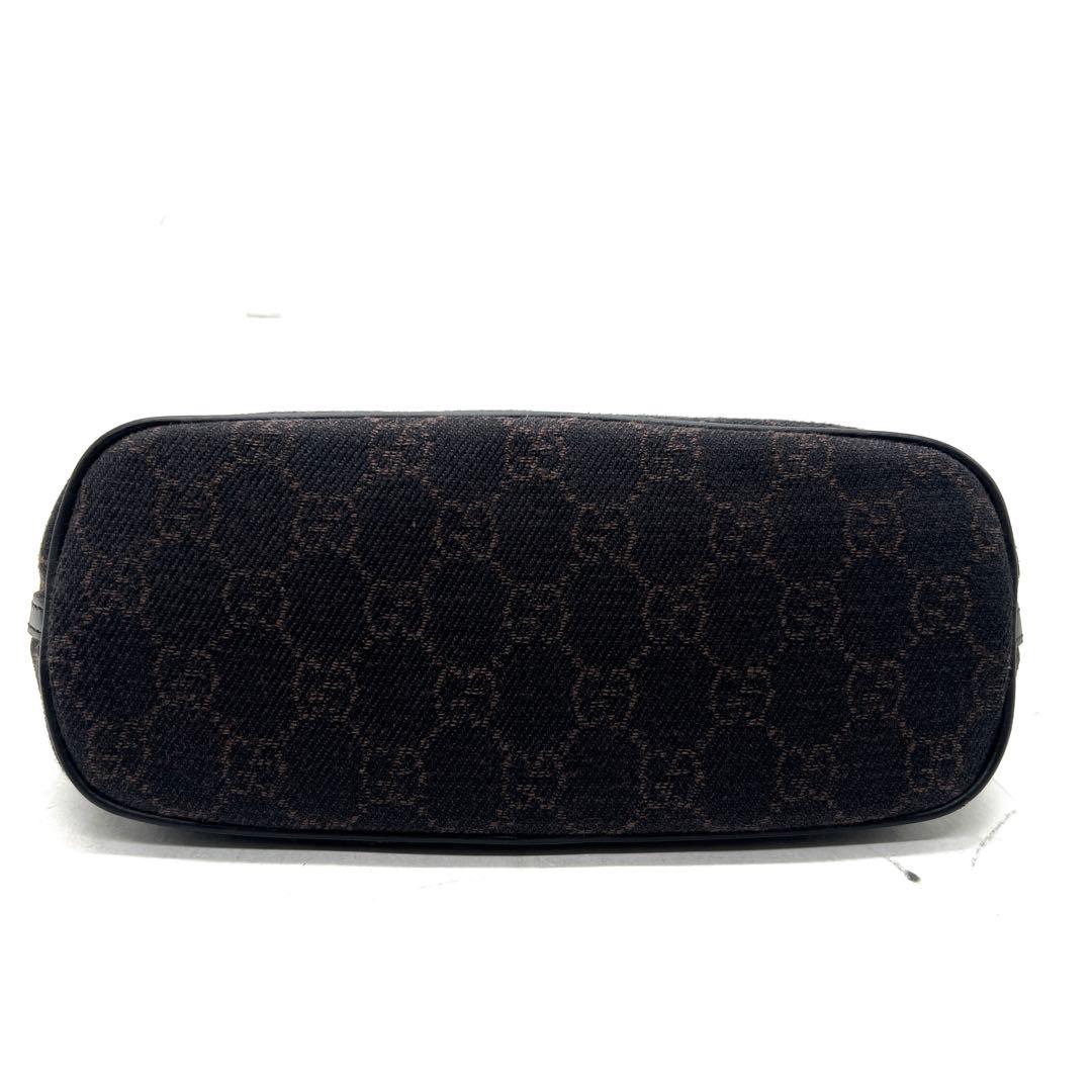 極美品】グッチ GG ハンドバッグ アクセサリーポーチ キャンバス