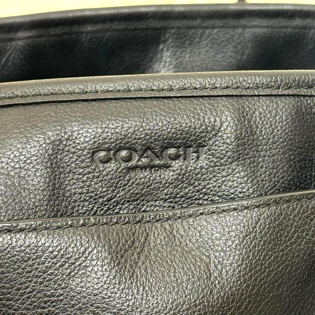 COACH ビジネスバッグ メトロポリタン トートバッグ レザー A4 2WAY