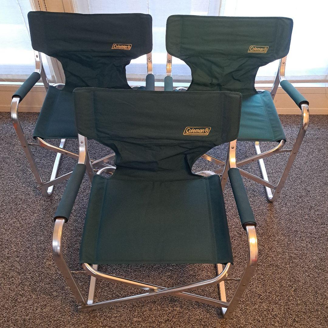 手渡し限定】美品 コールマン ニューキャプテンチェア 4脚 廃盤商品
