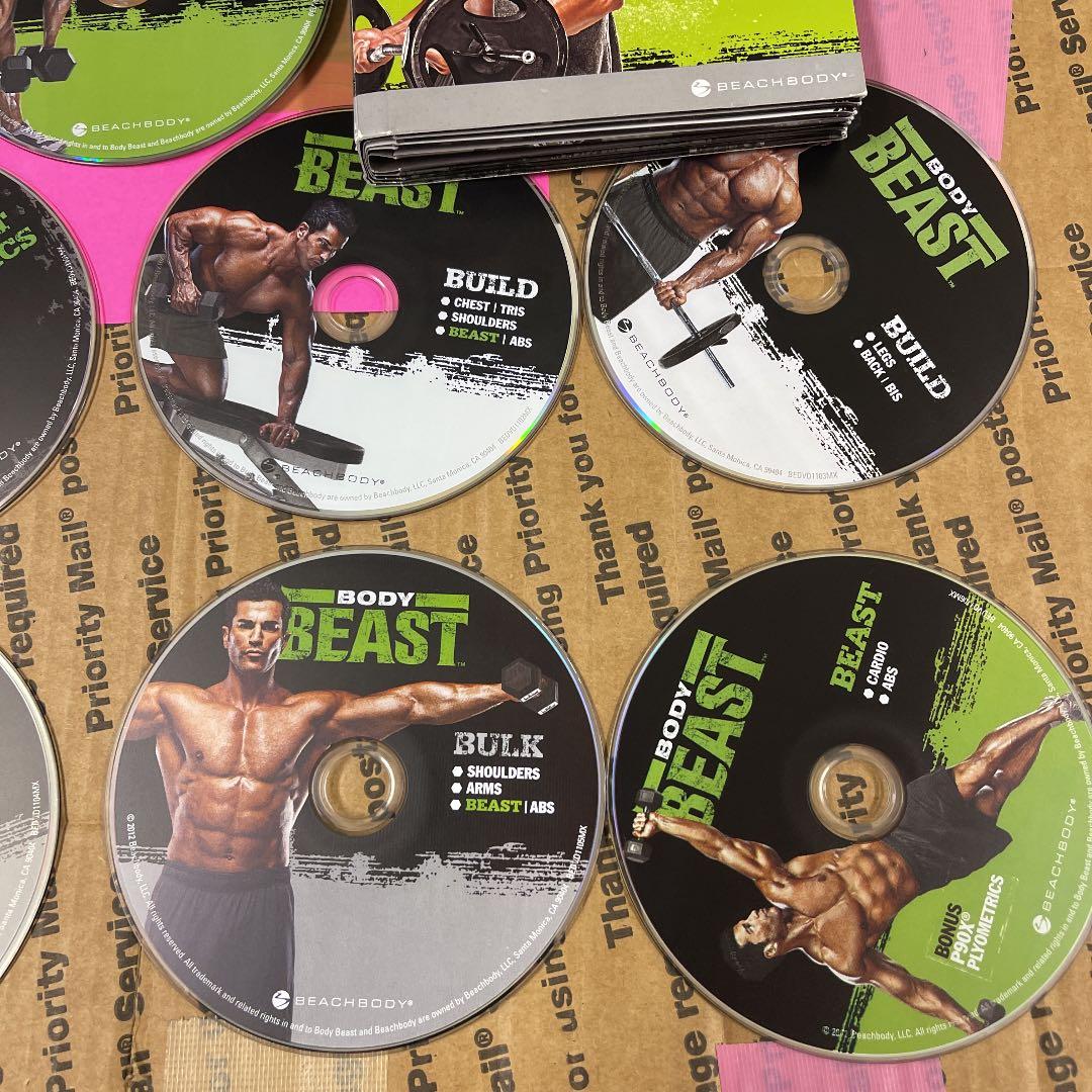 Body Beast DVD 7枚セット　中古品　Beachbody