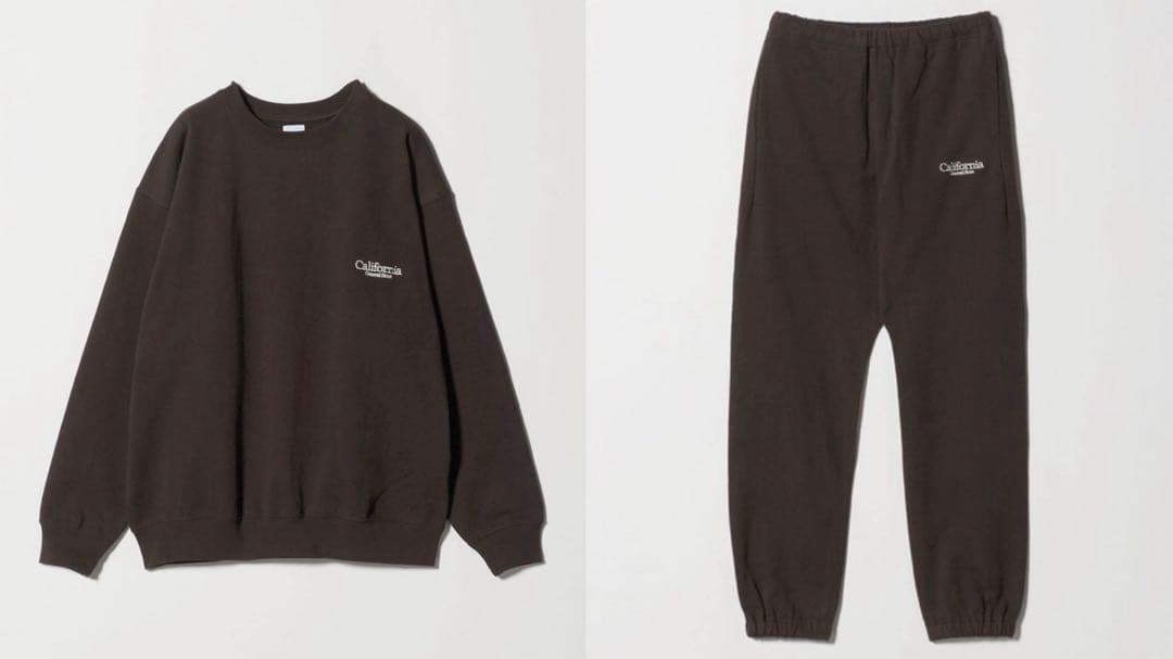 CGS. オーガニックコットン スウェットセット セール】＜CGS.＞オーガニックコットン スウェット クルーネック