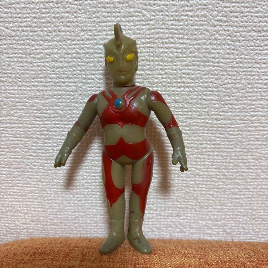 『当時モノ』マルサン ウルトラマンエース ソフビ ウルトラマンA ソフビ マルサン☆ウルトラマンエースソフビ 当時物