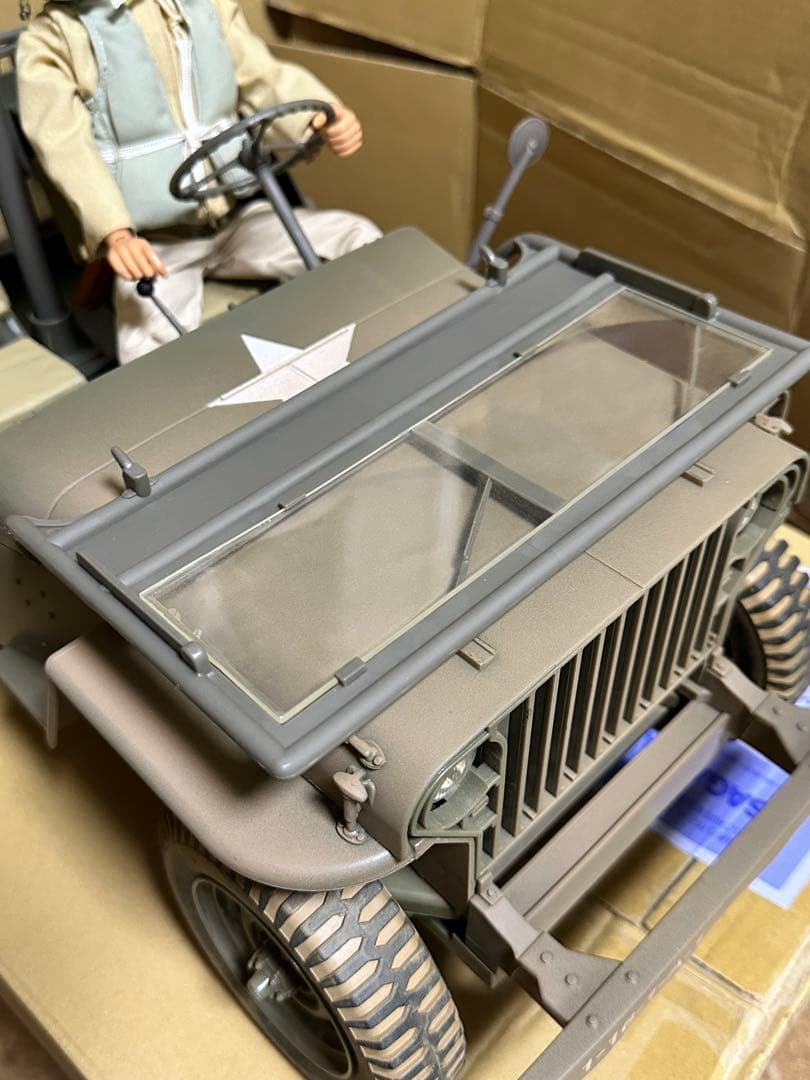 WILLYS JEEP 1/6サイズ ジープ フィギュア付き - メルカリ