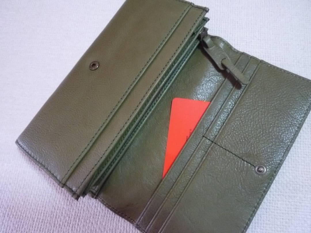 新品】SNOOPY カブセ長財布 SNPY-73054 ブルー(グリーン）