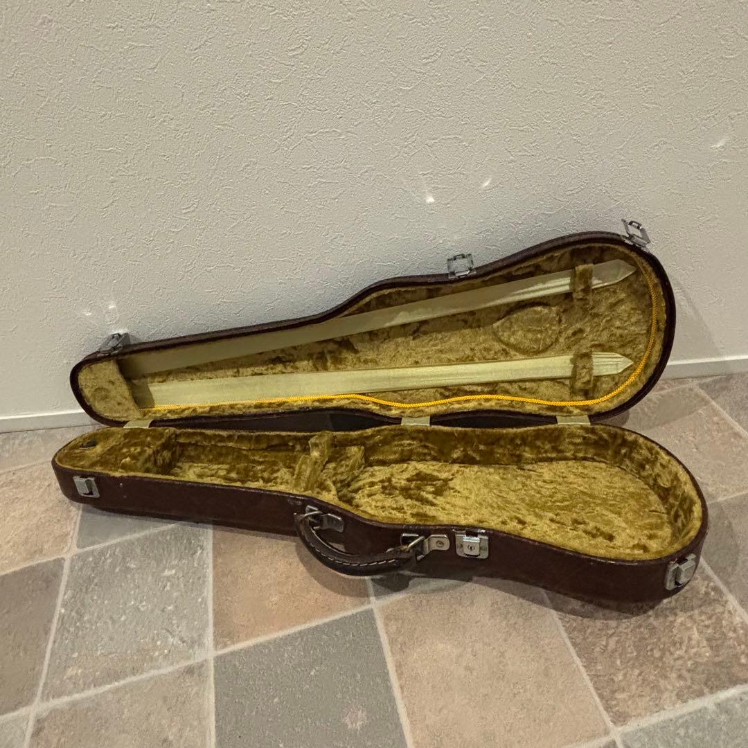 希少】ビンテージバイオリンケース 4/4サイズ レザーハードケース