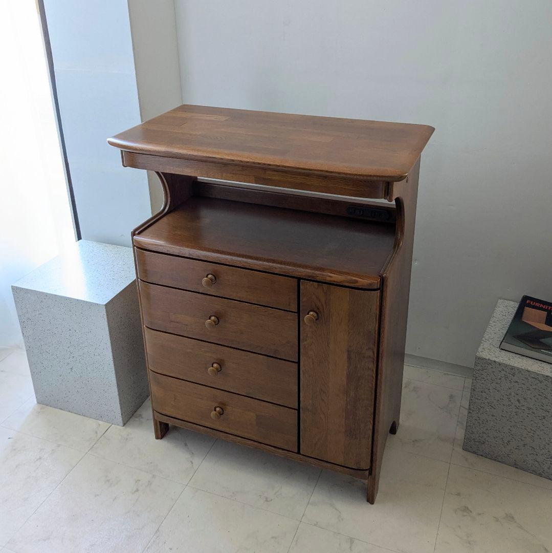 マルニ木工 ビンテージ キャビネット 90年代 地中海シリーズ ダーク