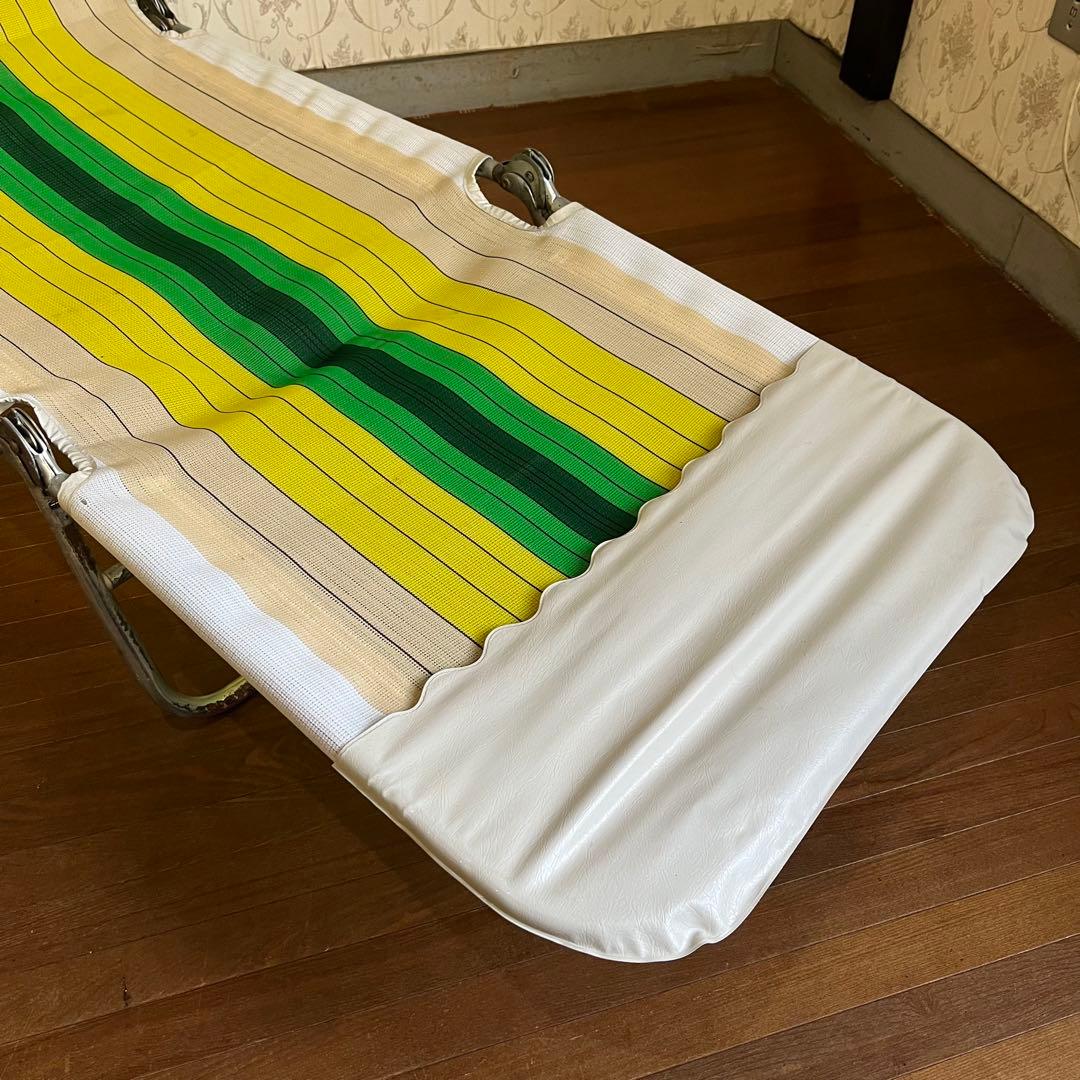 アンティーク】昭和レトロ レトロポップ サマーベッド ボンボンベッド