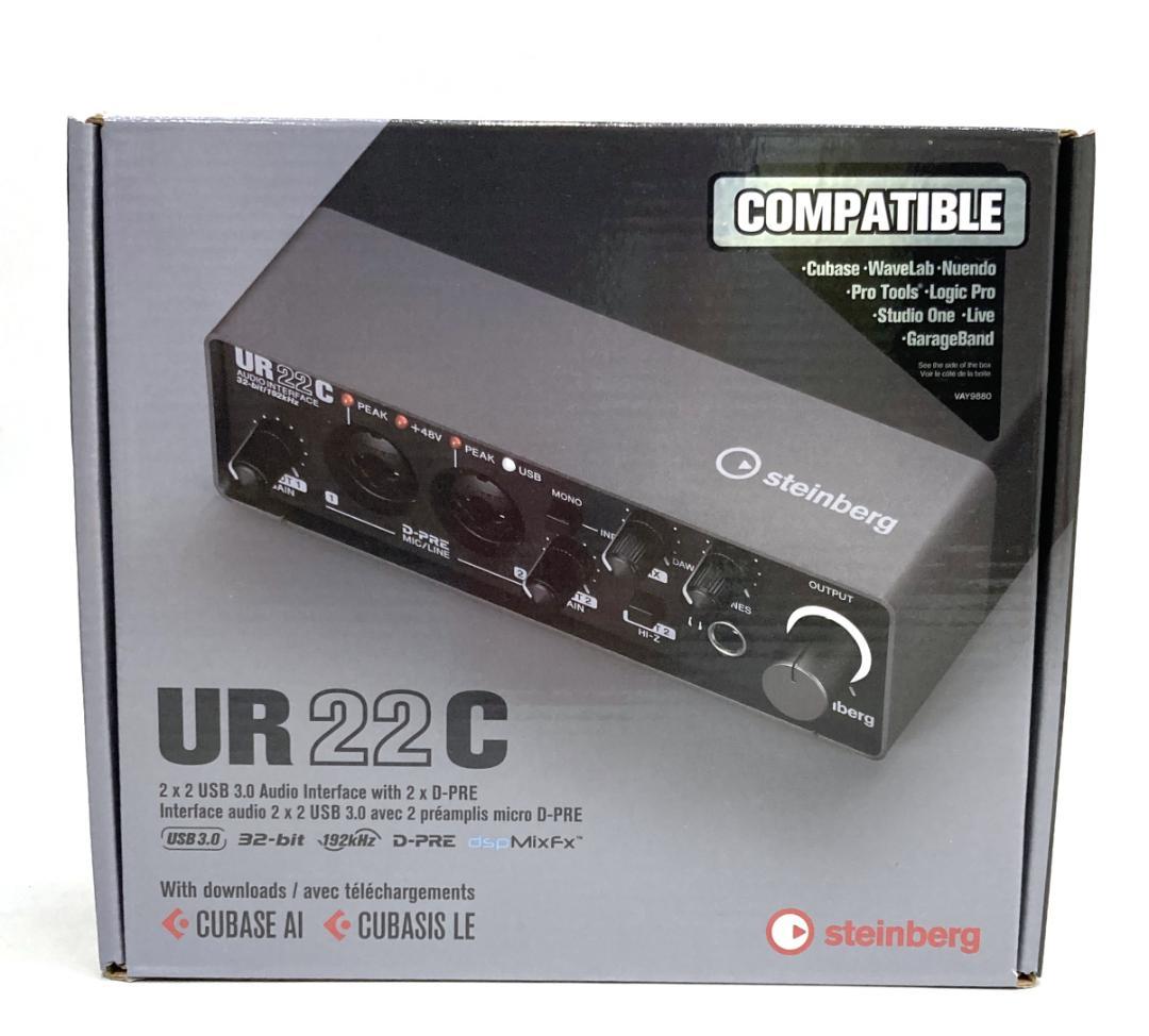Steinberg　UR22C　USB　オーディオインターフェイス Amazon.co.jp: スタインバーグ USB オーディオインターフェース UR22C