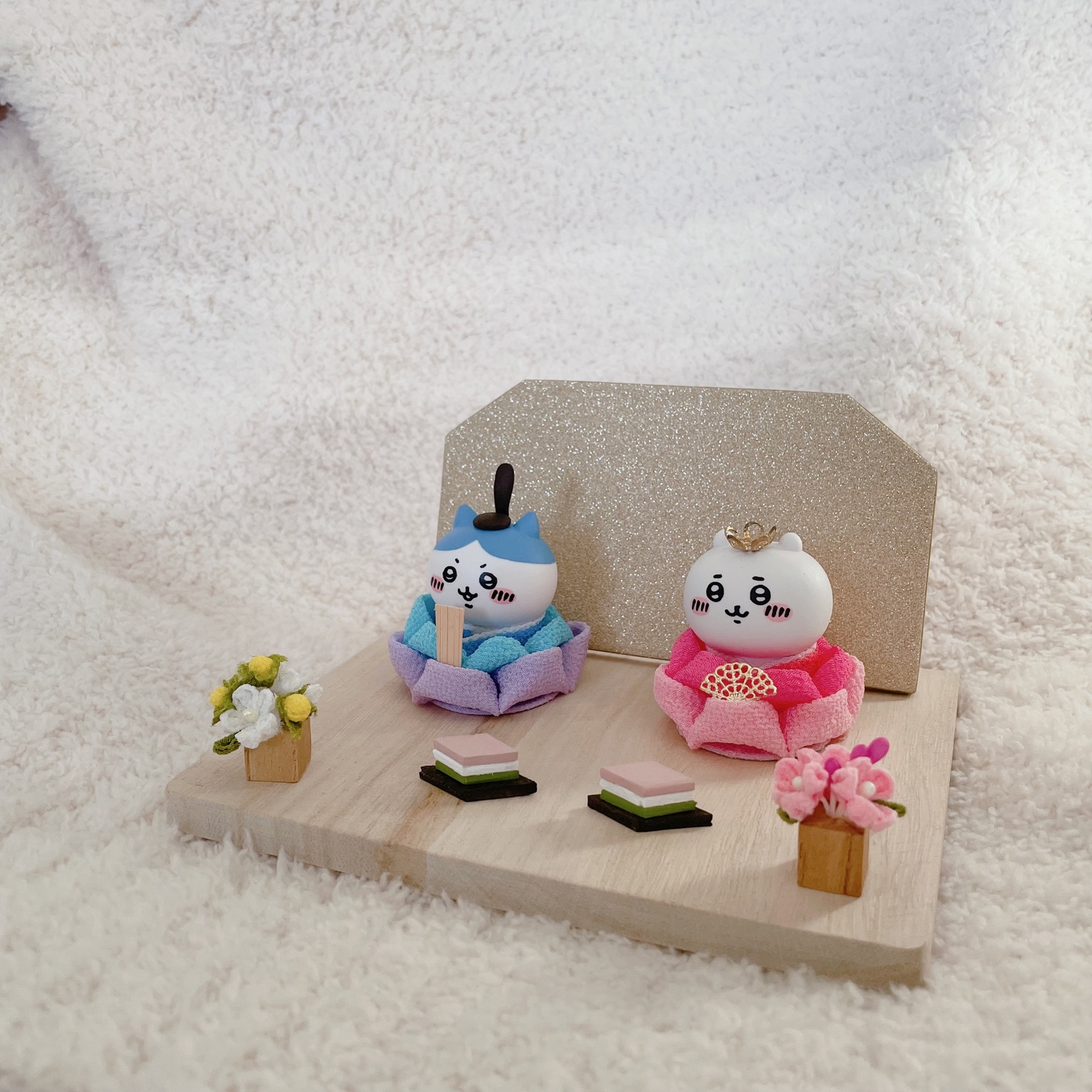 ちいかわテトラフィビッツ用 お雛さま着せ替えセット - hanamomo-mam