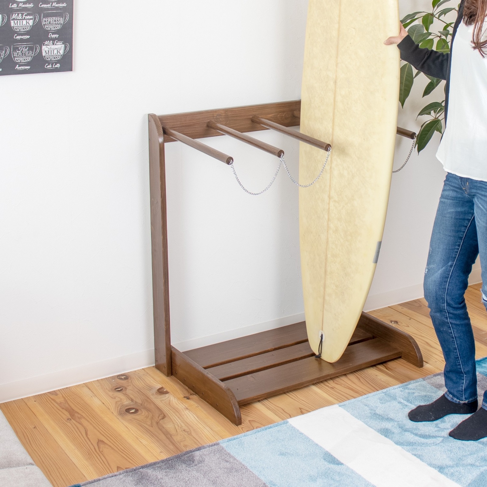 サーフボードラック サーフボードスタンド サーフィンボード