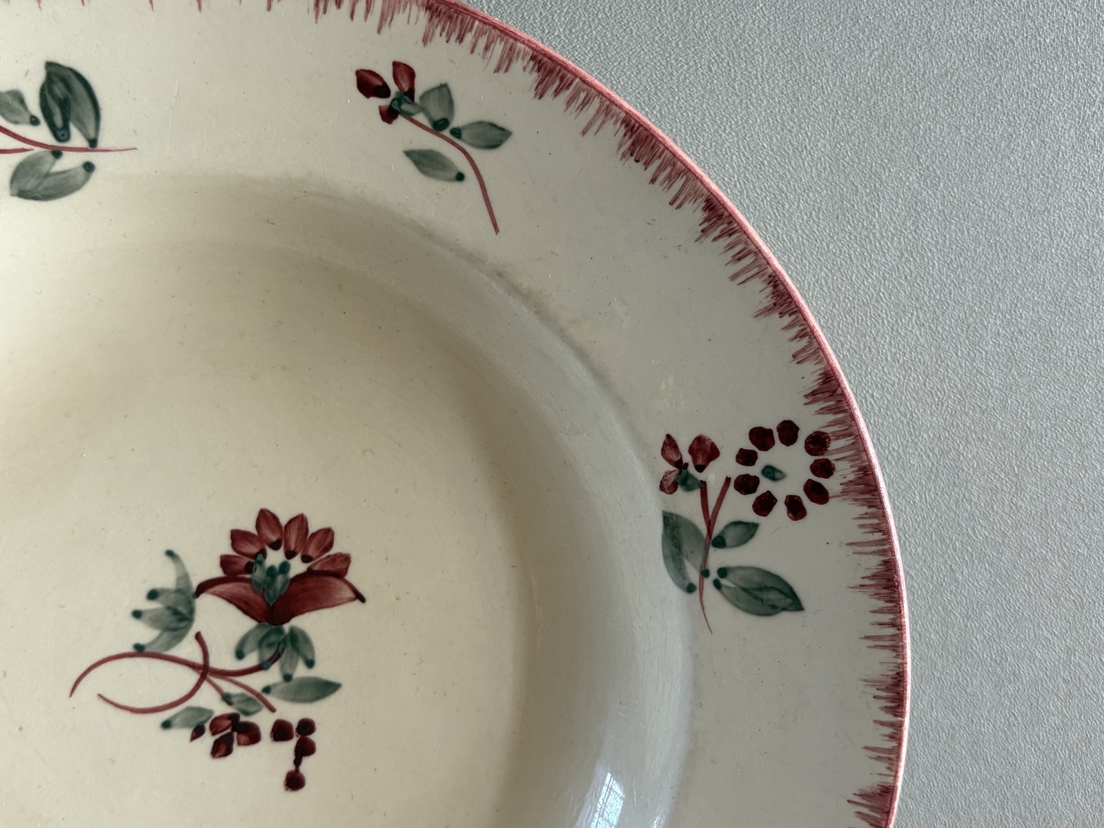 Sarreguemines サルグミンヌ ディープ大皿〈 フランス食器・皿