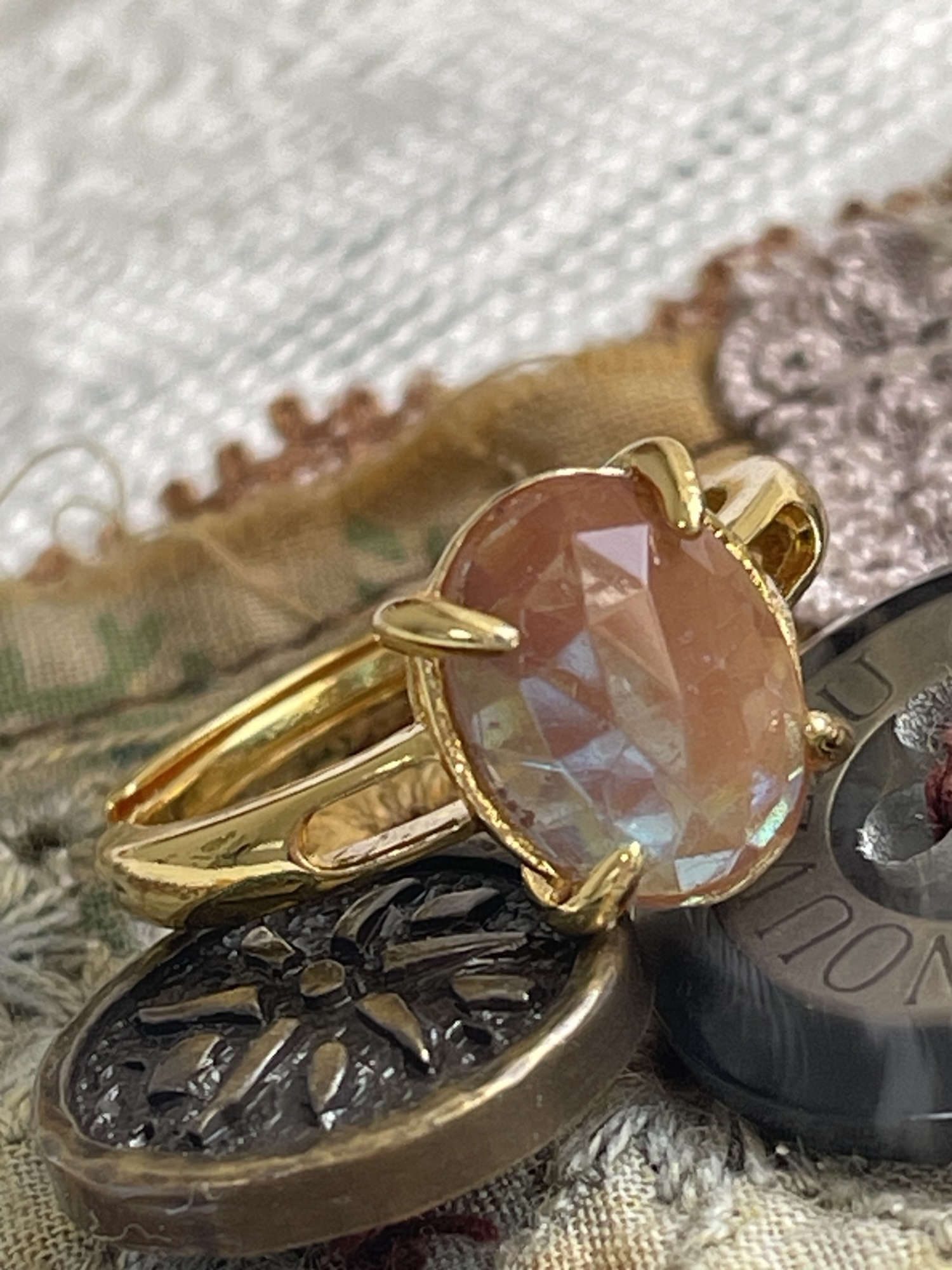 saphiret】アンティークサフィレットs925リング - Lily-Rose'S GALLERY