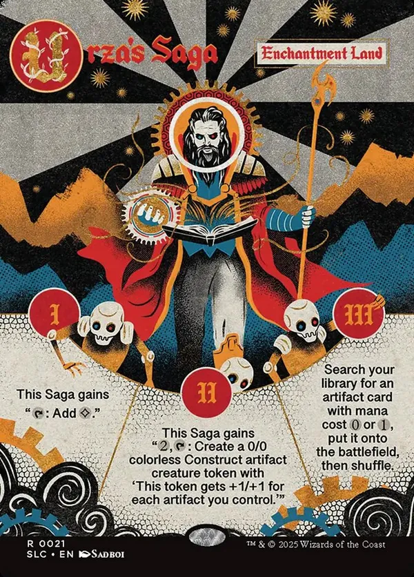 ウルザの物語/Urza's Saga foil 4枚セットsecret lair ウルザの物語