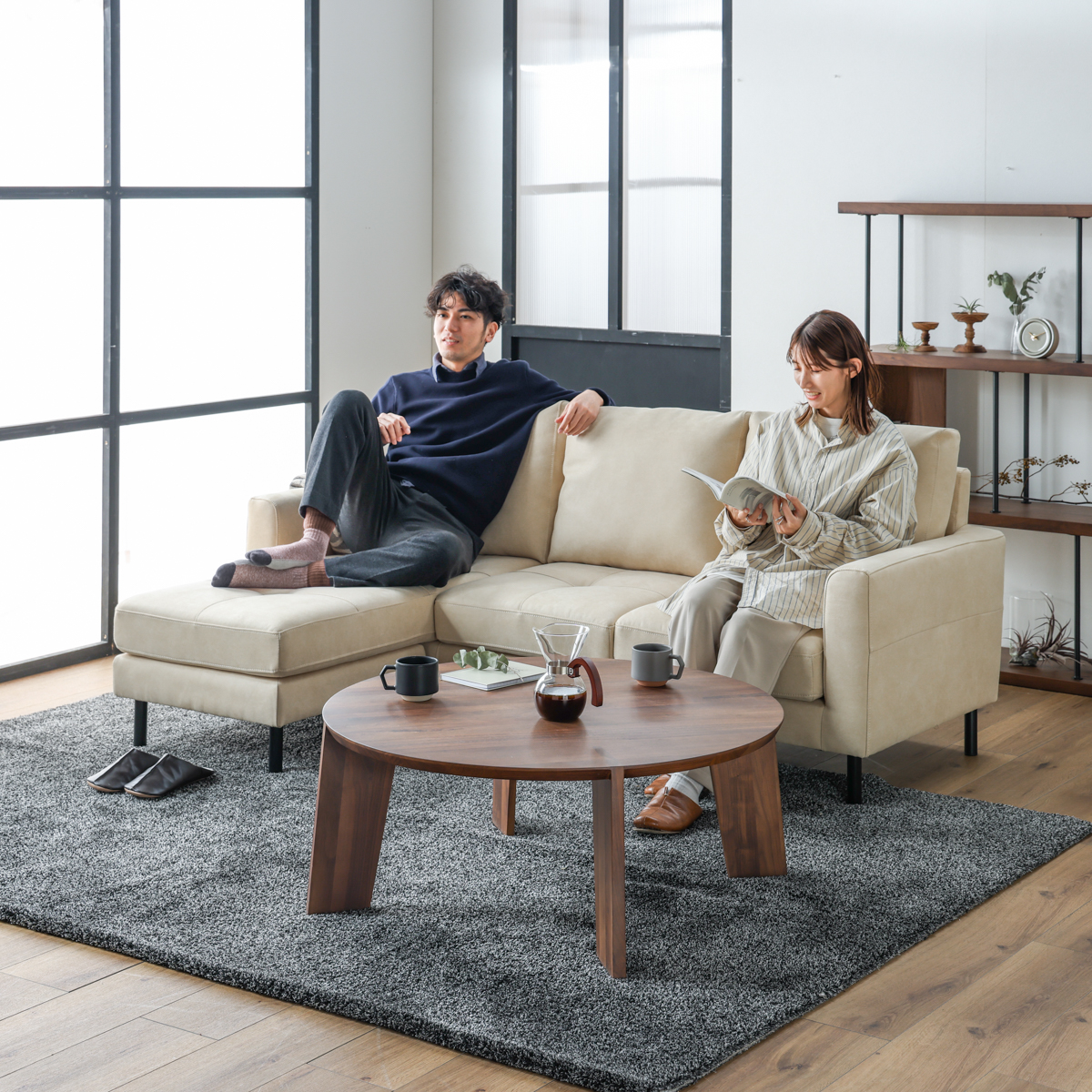 ソラン カウチソファ 幅189cm ｜関家具公式通販サイト