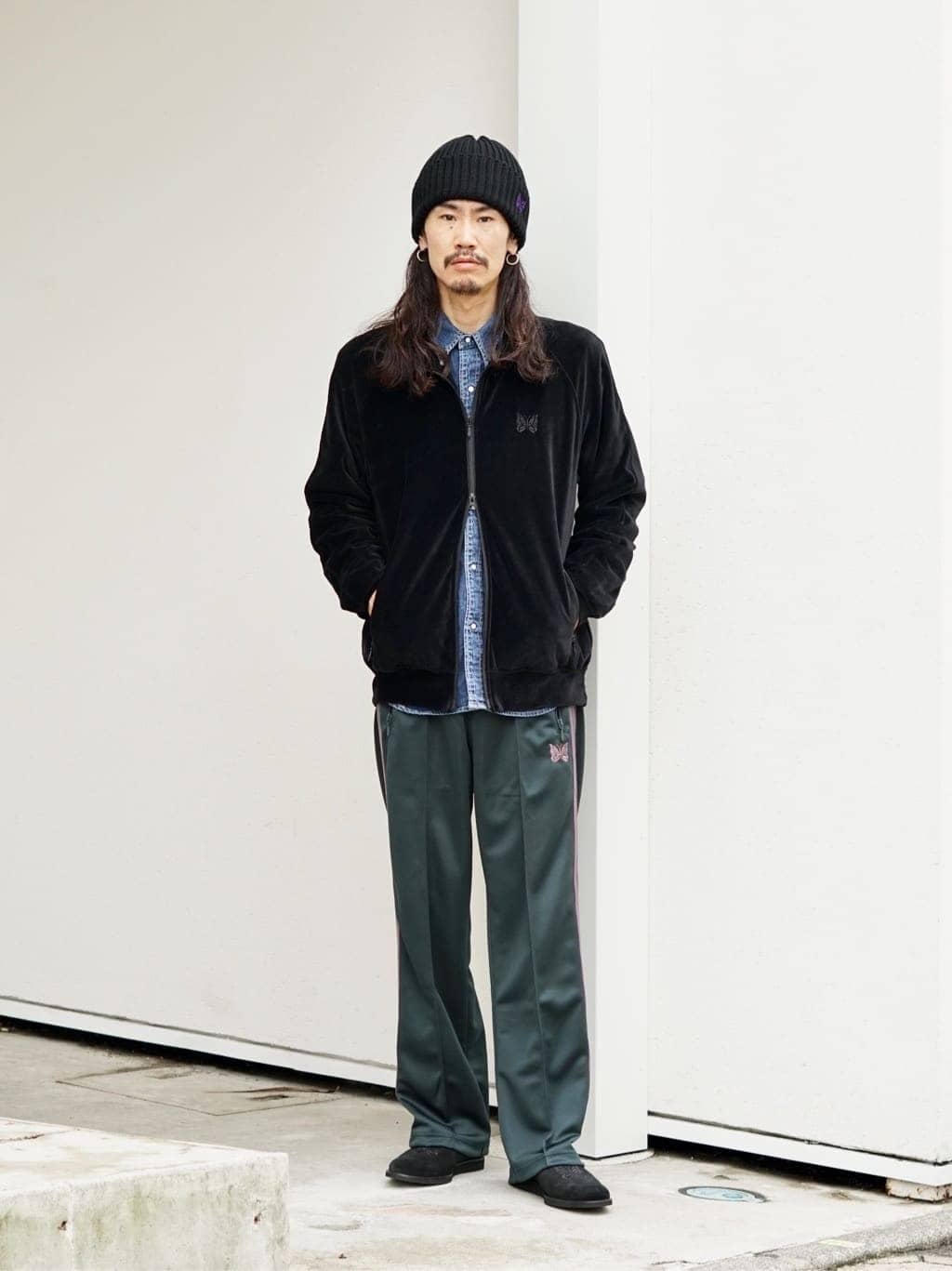 NEEDLESの代表作！トラックジャケット＆パンツでセットアップ