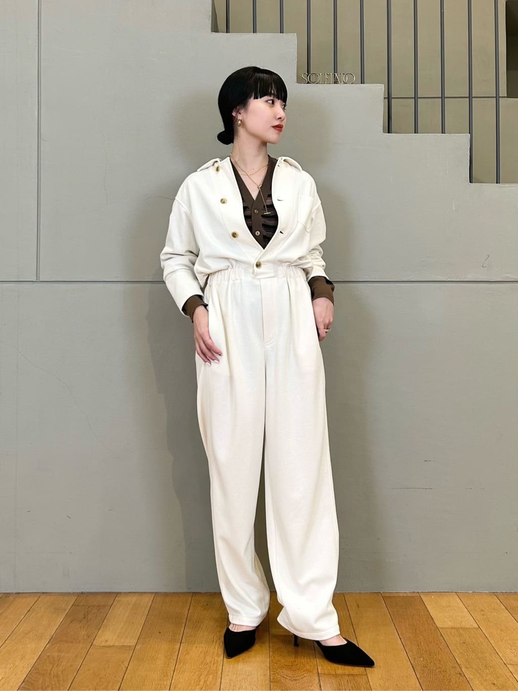 Imanishi / 158cm(TOMORROWLAND )スタイリング・コーディネート