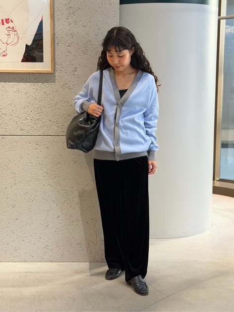 ソフトベロア セミワイドパンツ｜トゥモローランド 公式通販