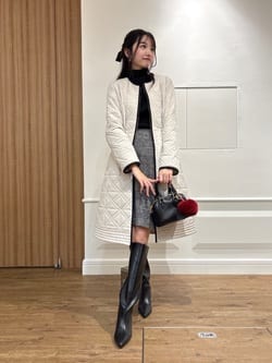 キルティング中綿ミドルコート | コート | JUSGLITTY（ジャス