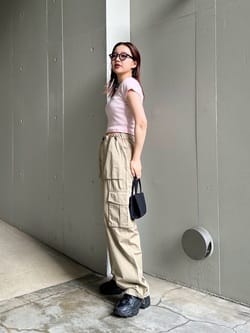 SLY | 【完全受注生産】MICHI x SLY ADJUST WAIST CARGO-B (ワイド