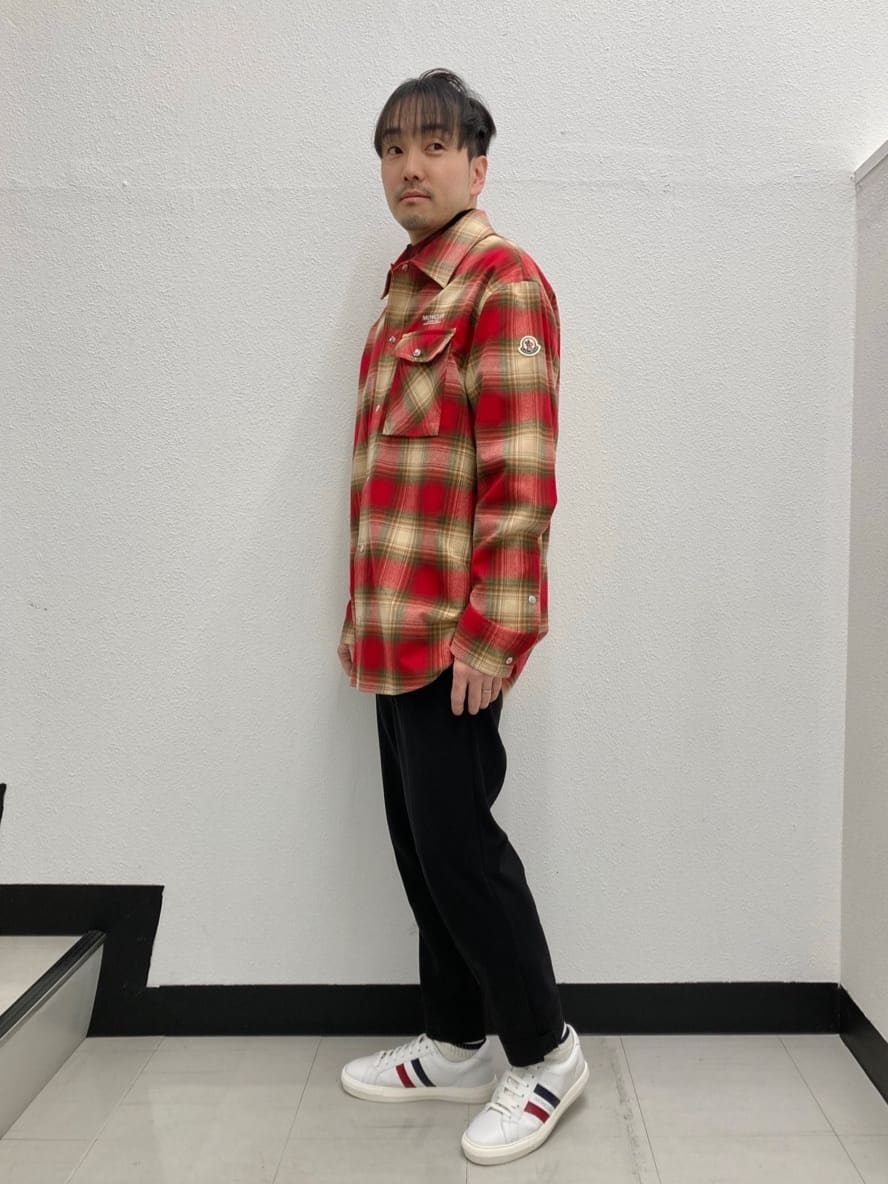 モンクレール メンズ シャツ MONCLER ブランド トップス チェック