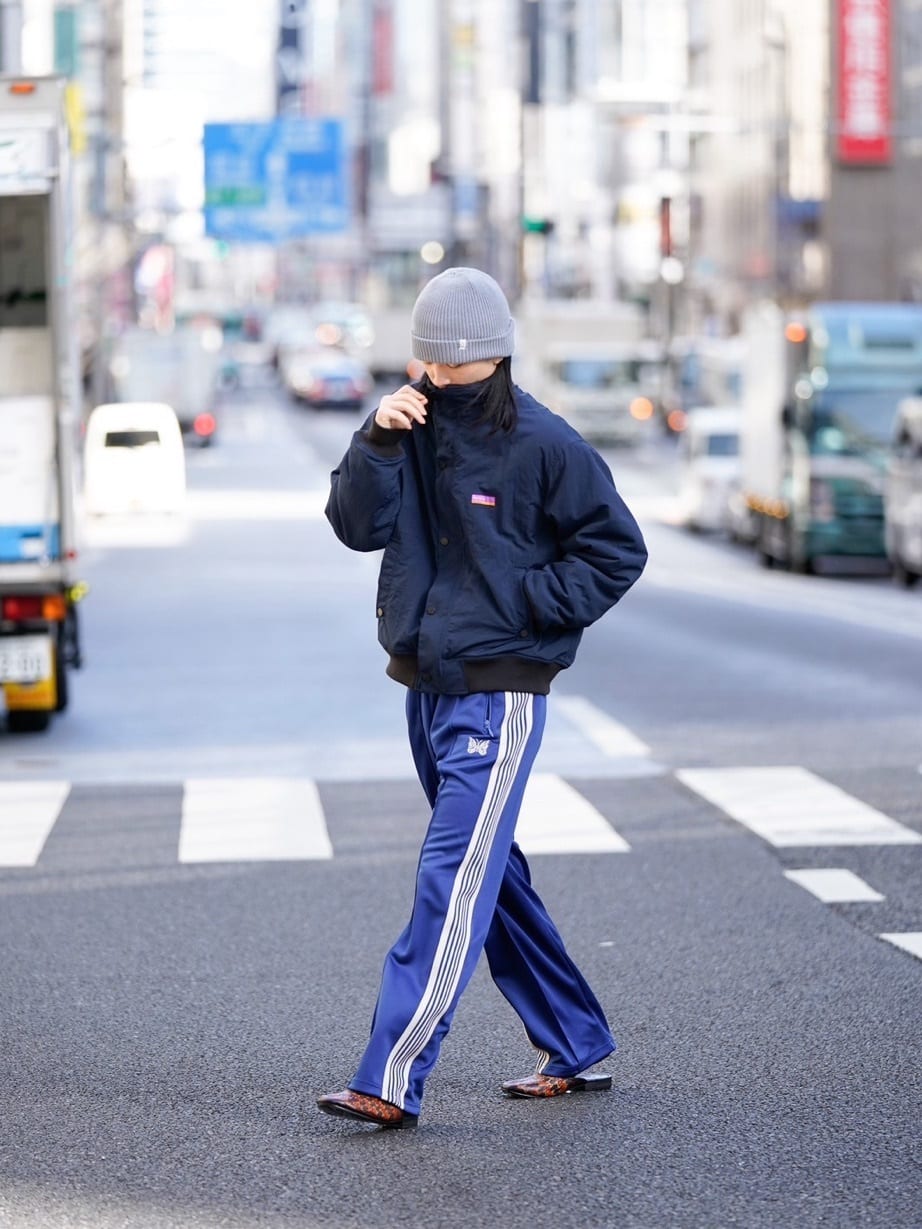 Needles青ジャージセットアップ